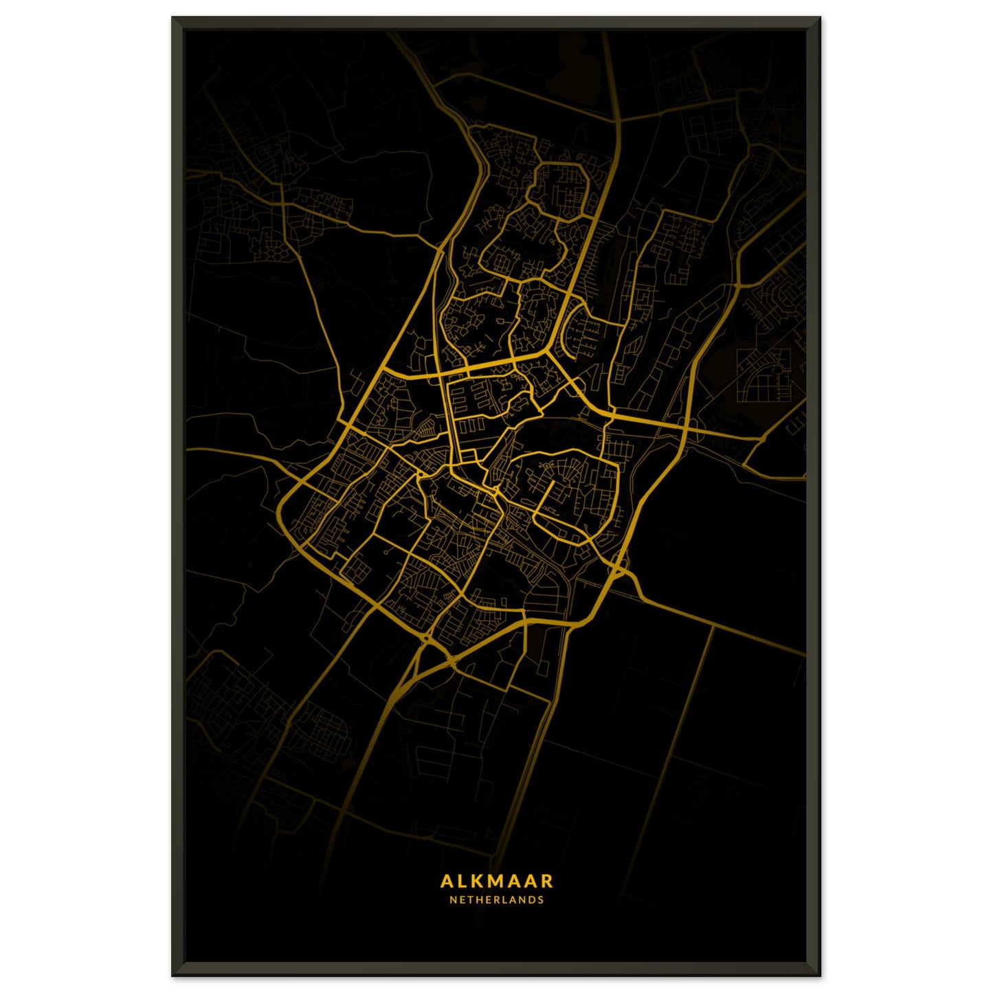 Alkmaar map