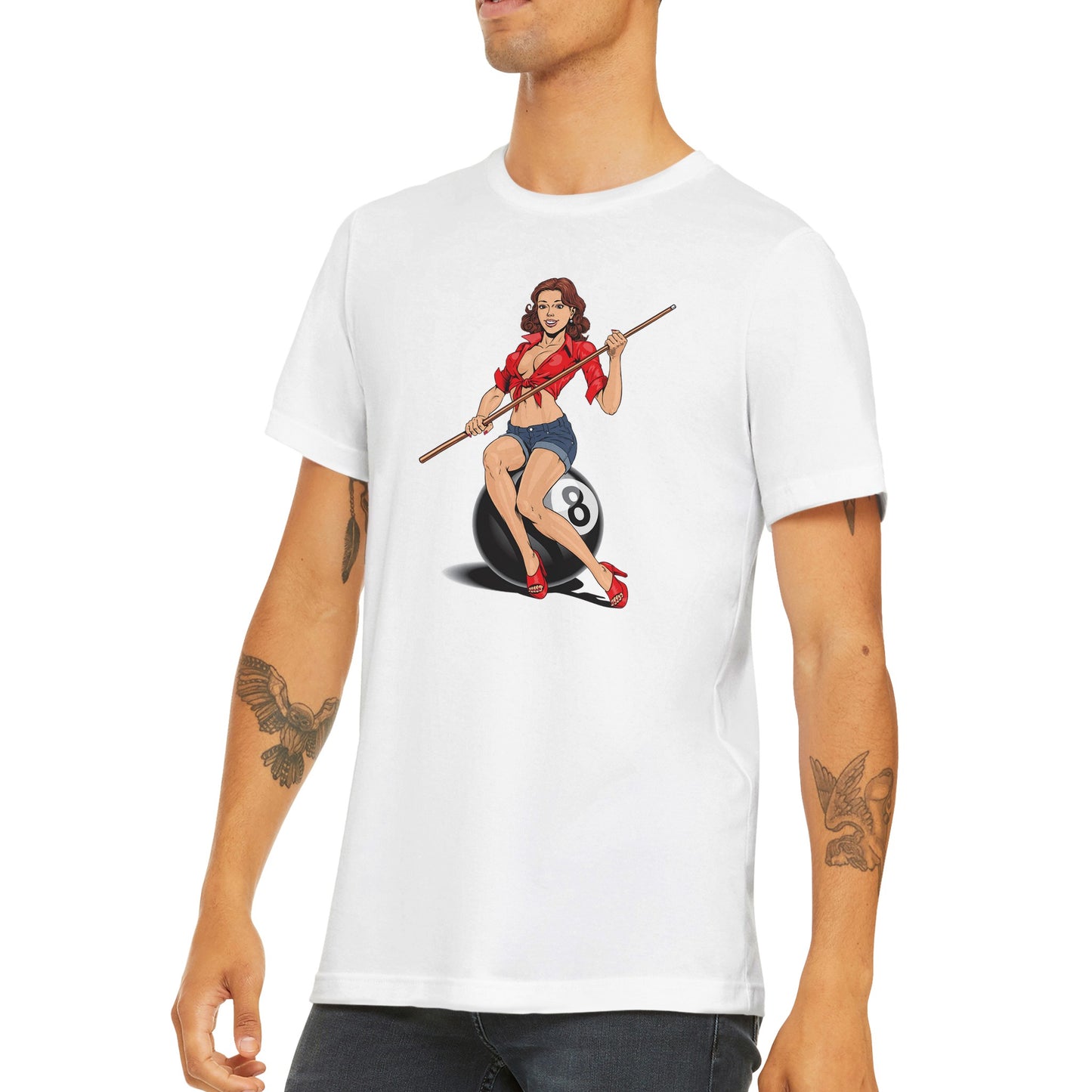 Pin-up 8 ball T-shirt