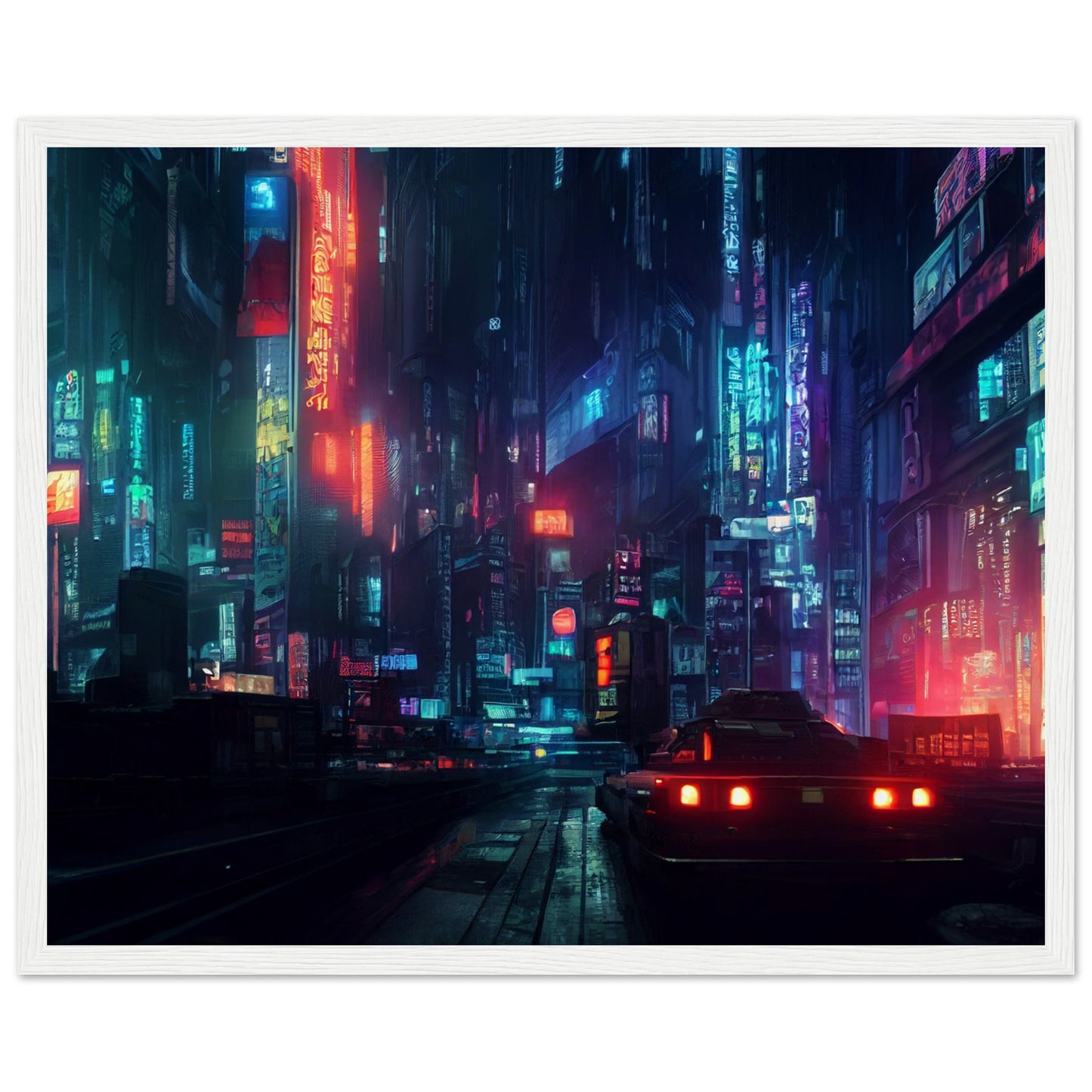 Cyberpunk city