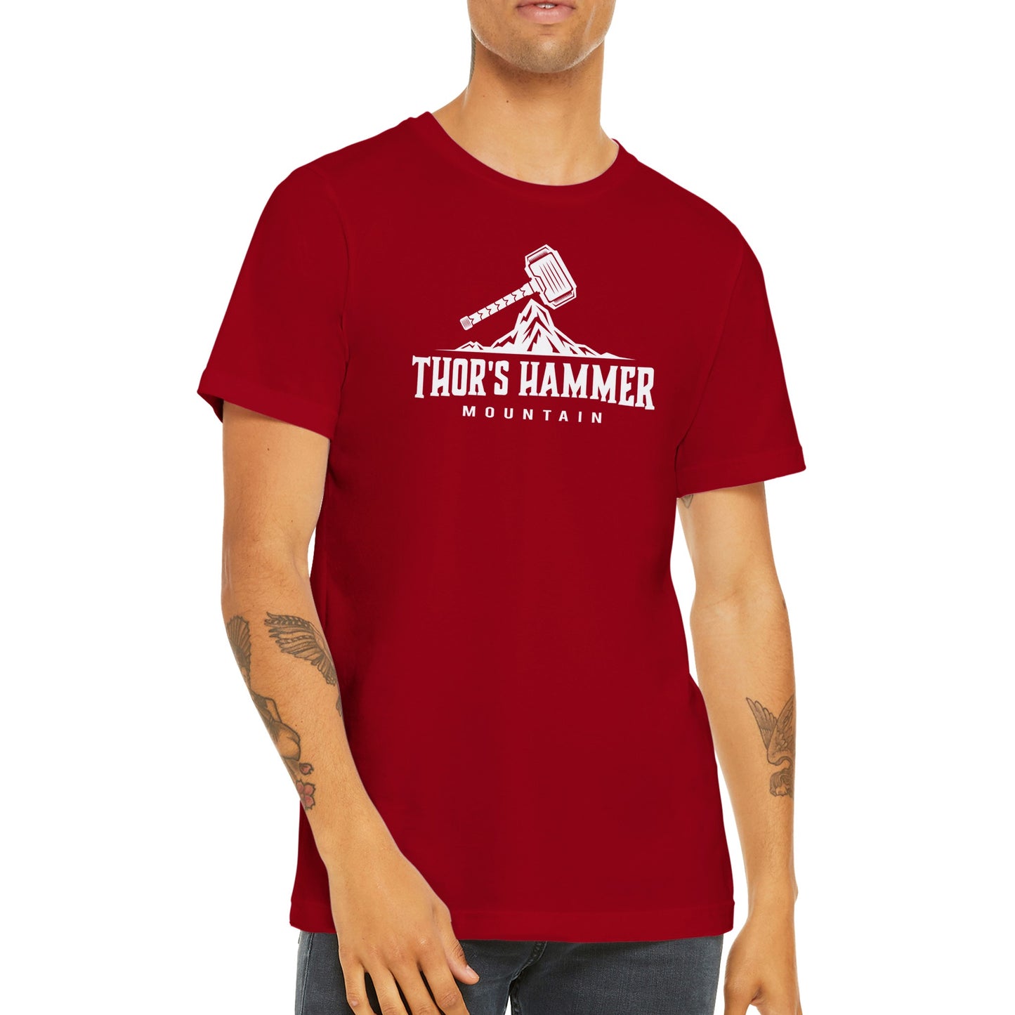 Thors hammer mountain T-shirt