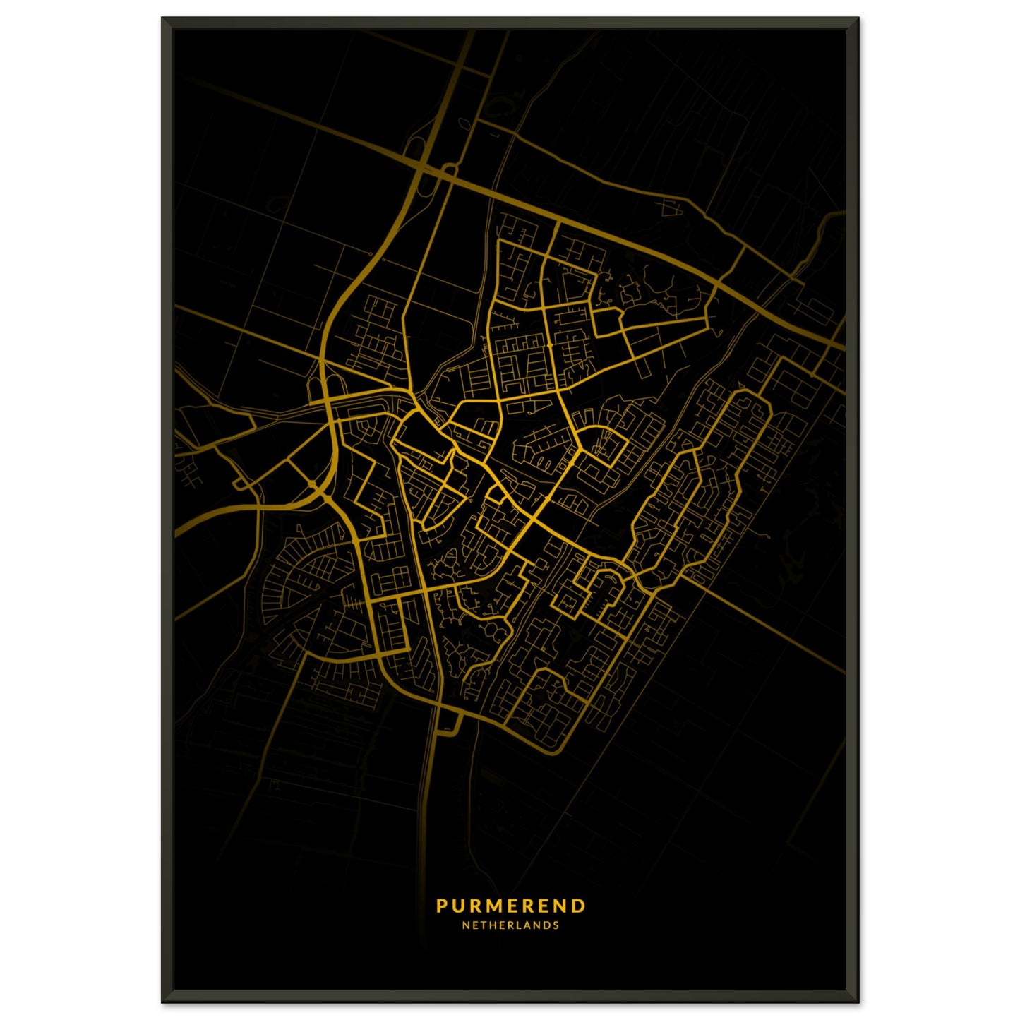 Purmerend map