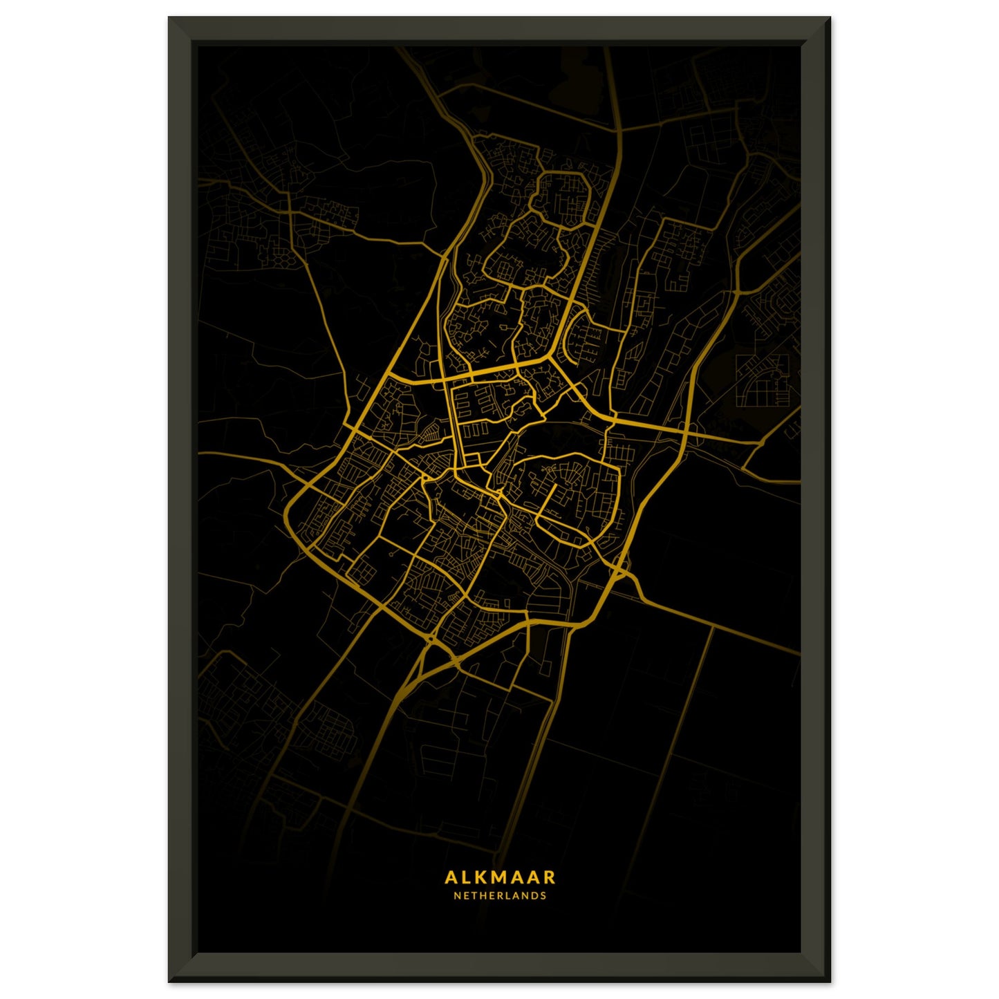 Alkmaar map