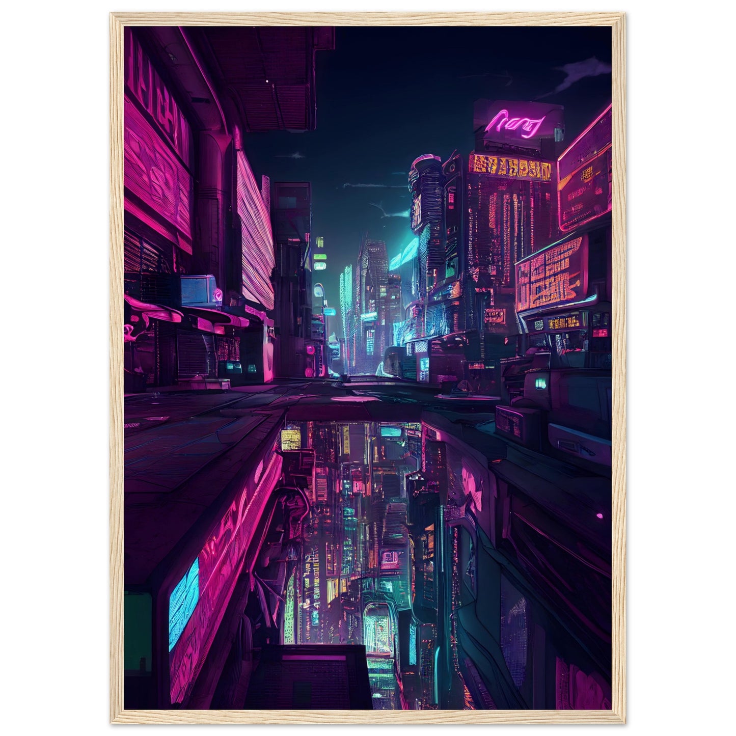 Cyberpunk city