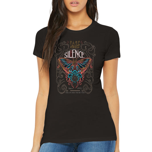 Rage Against the Silence Womens T-shirt