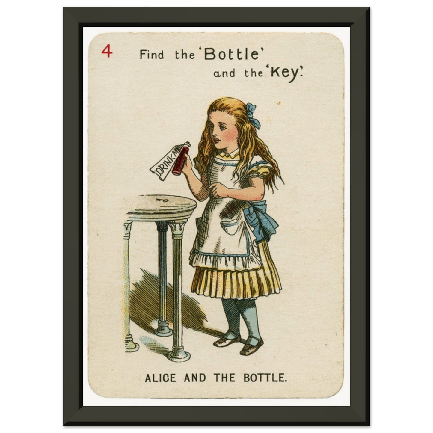 Alice and the Bottle - Alice In Wonderland