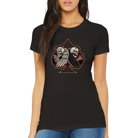 Angel and Devil Womens T-shirt