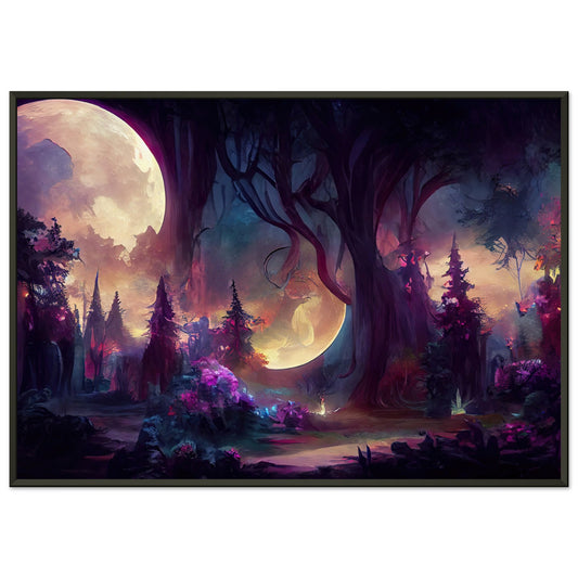 Forest at night