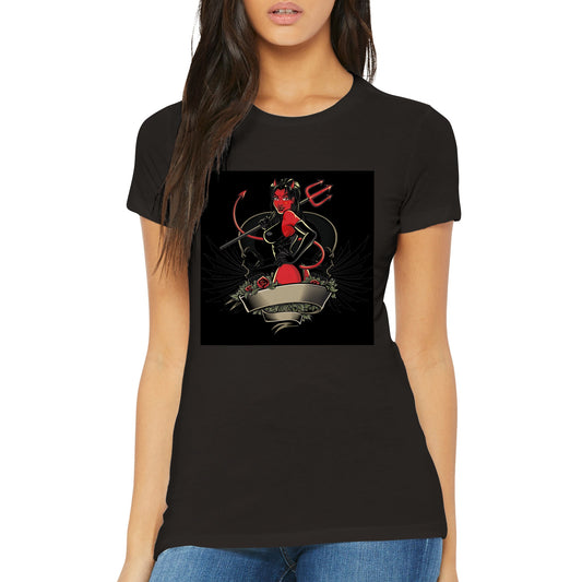 Rockabilly Devil Womens T-shirt