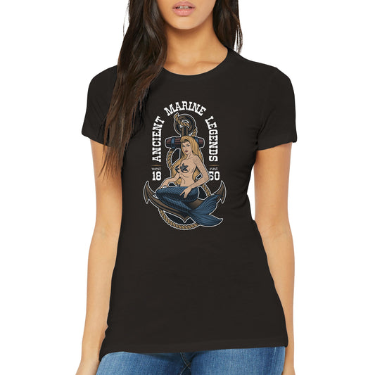 Mermaid Legends Womens T-shirt