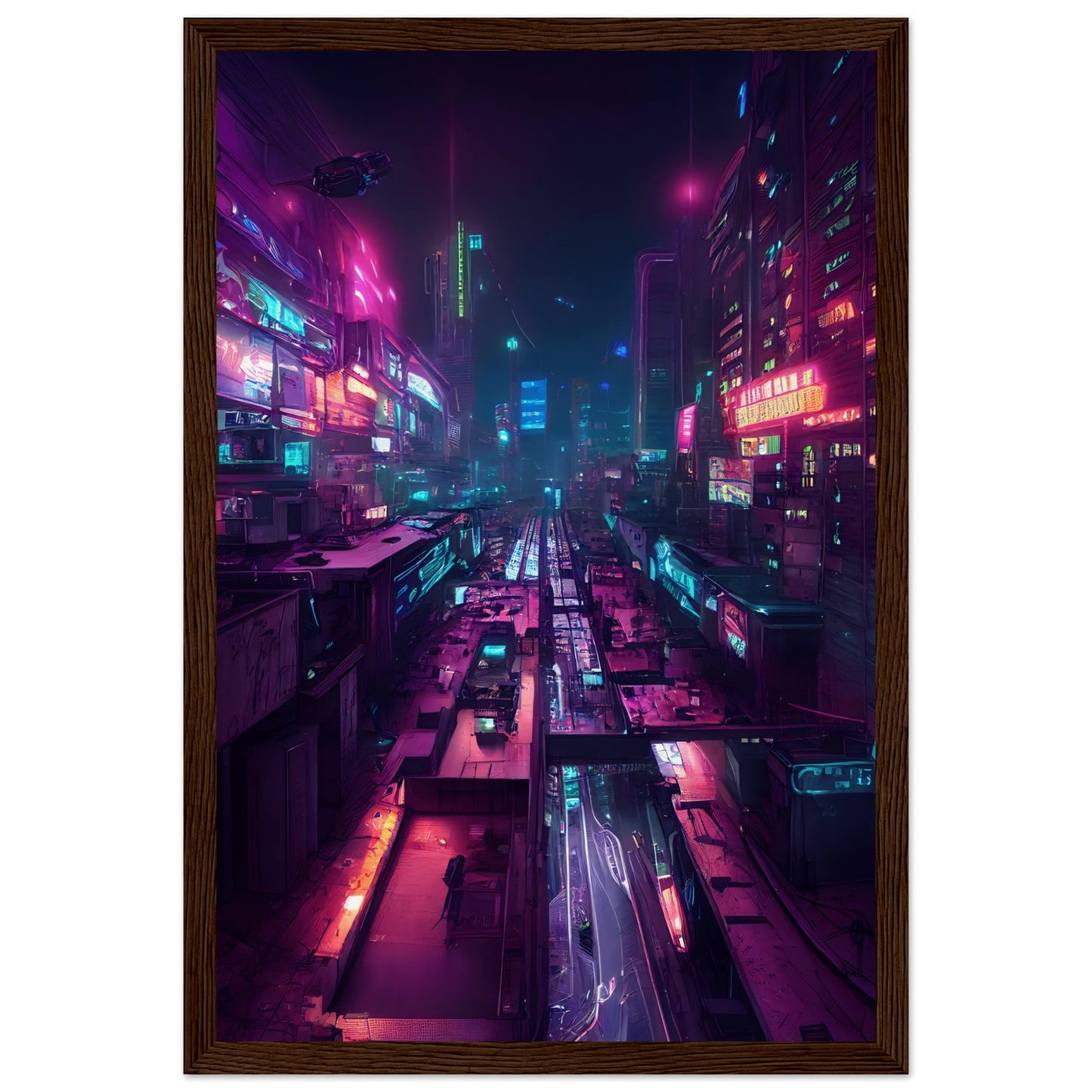 Cyberpunk city