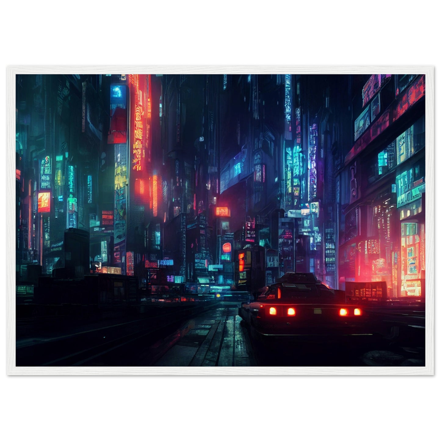 Cyberpunk city