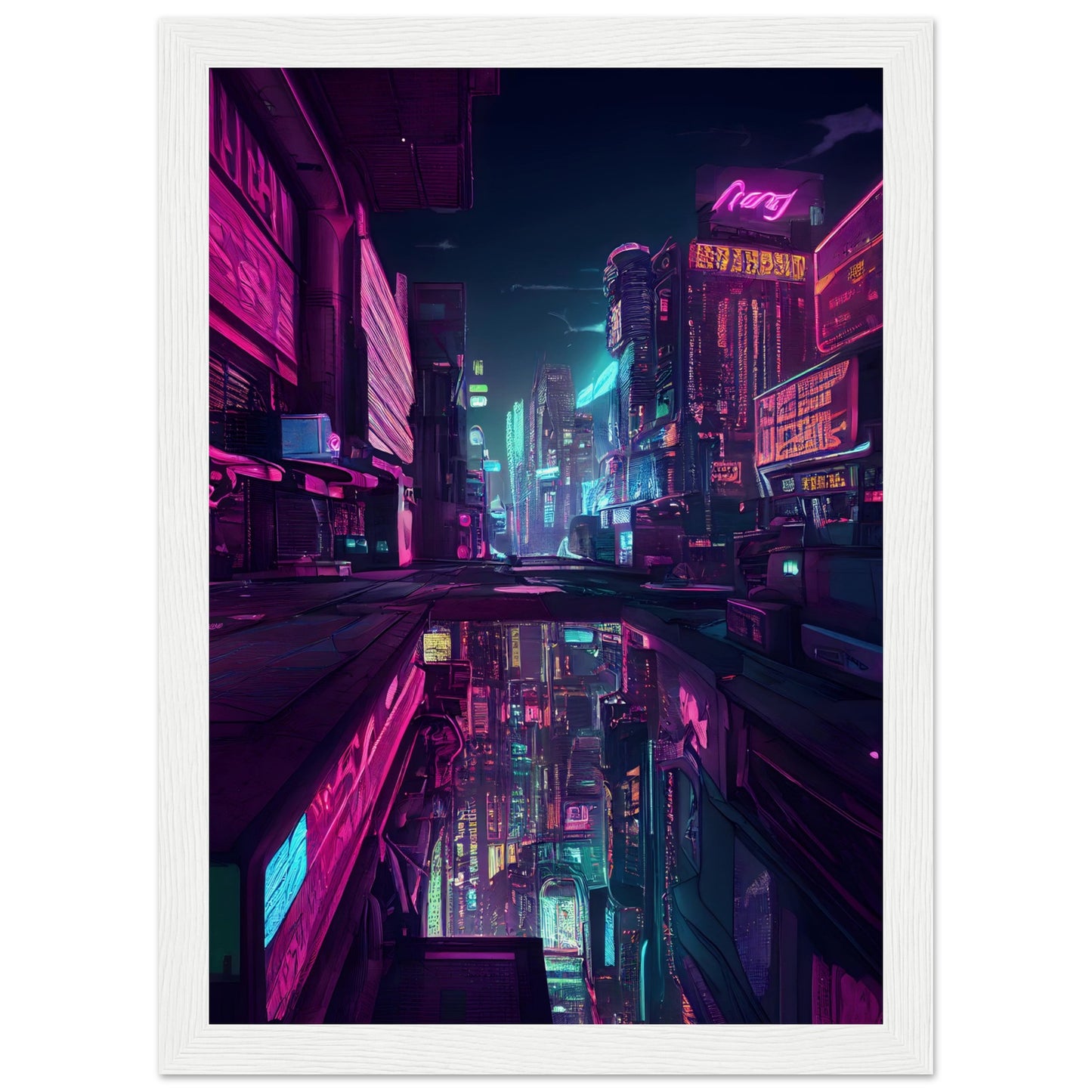 Cyberpunk city