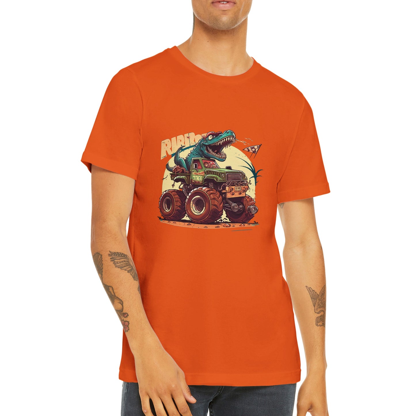 Dino Monster Truck T-shirt