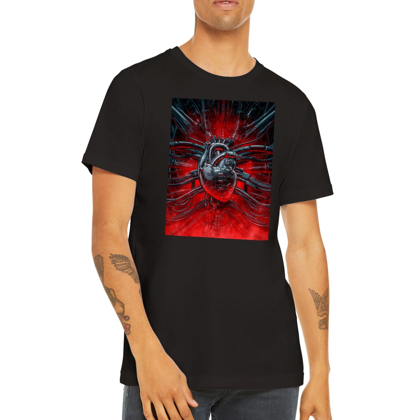 Cyborg Heart T-shirt