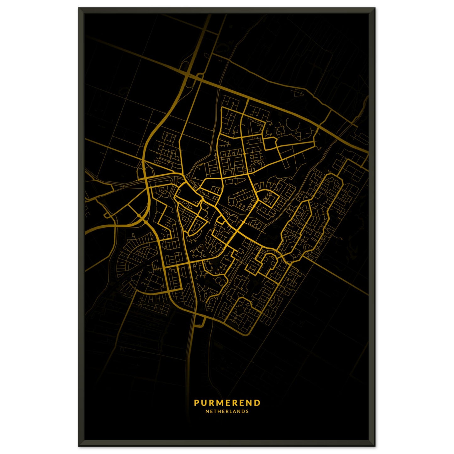 Purmerend map