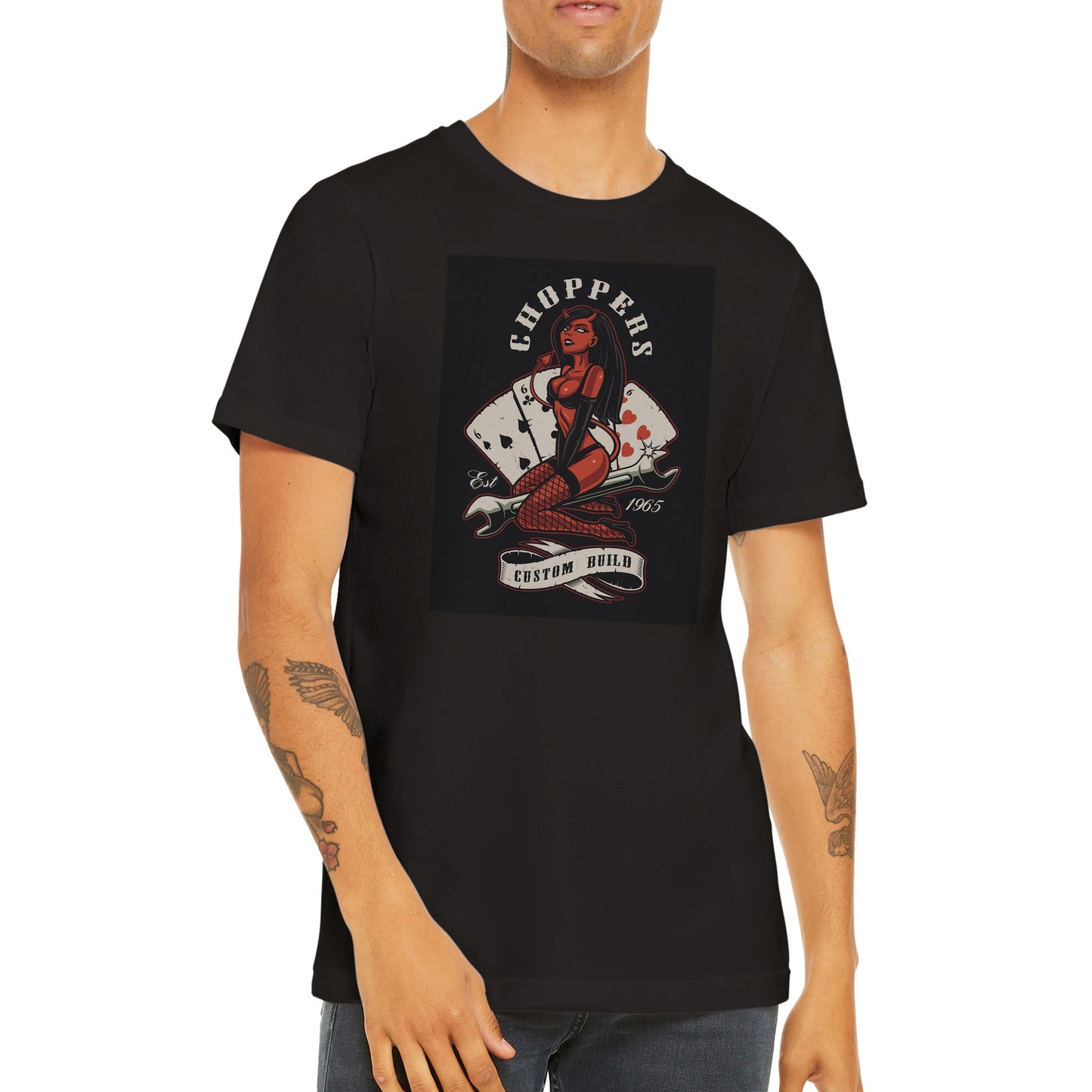 Choppers Pin-up Devil T-shirt