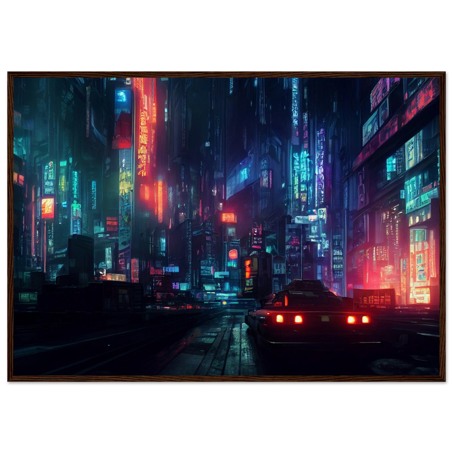 Cyberpunk city