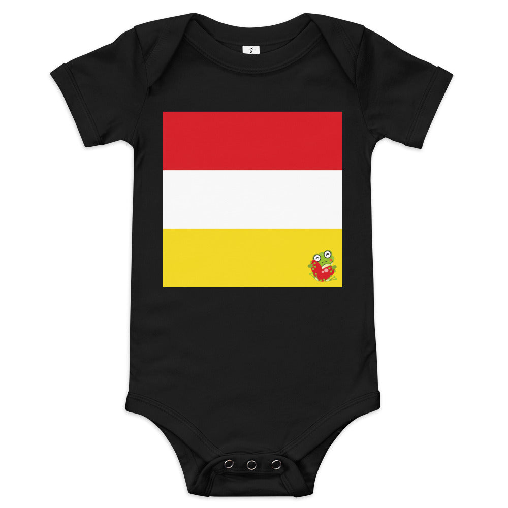 Oeteldonk met kikker Baby romper [6 Kleuren]