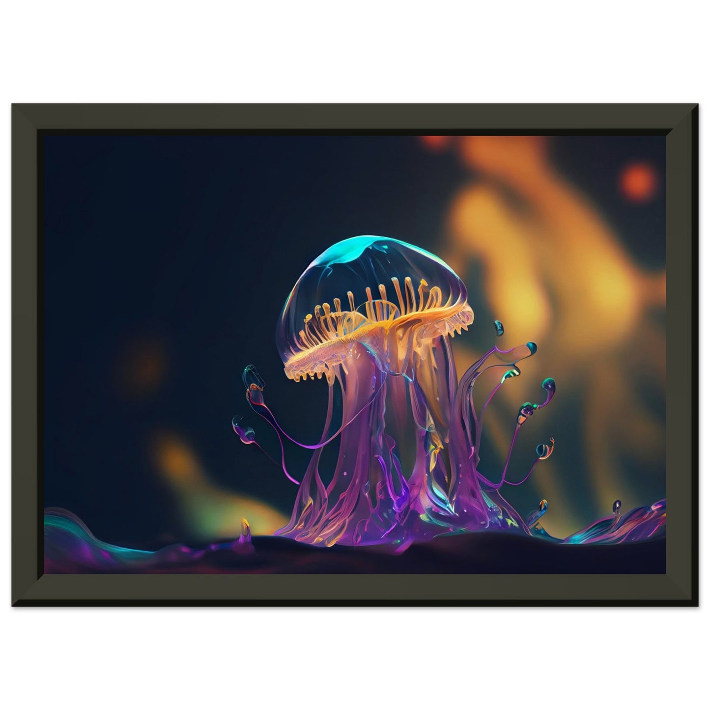 Colorful jellyfish