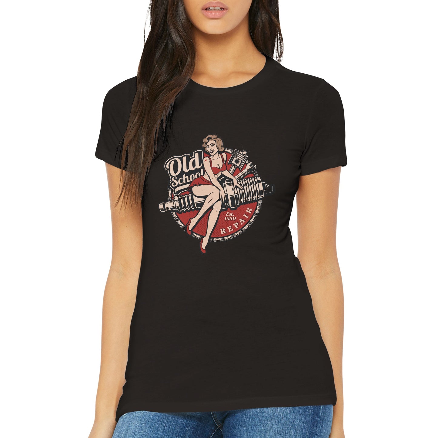 Old School Repair Womens T-shirt