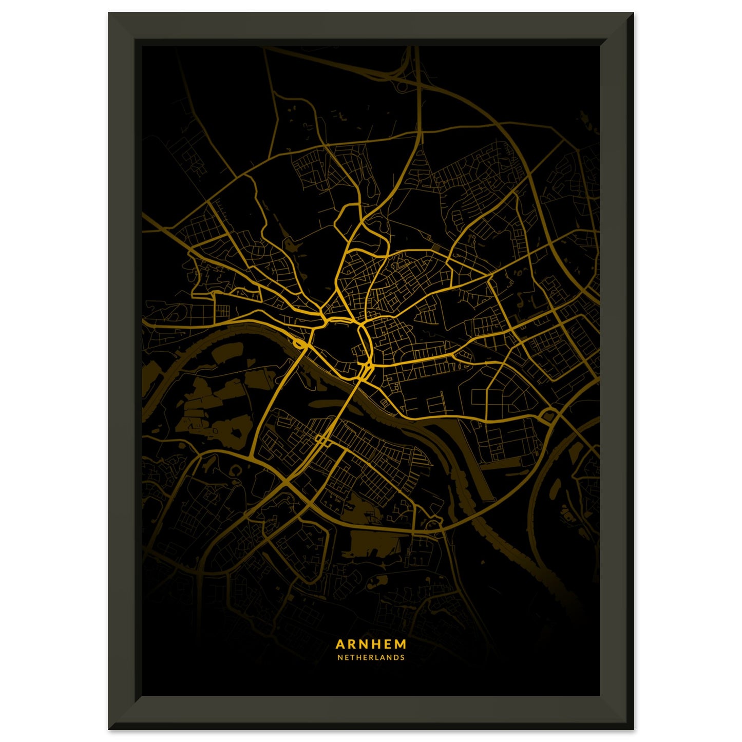 Arnhem map