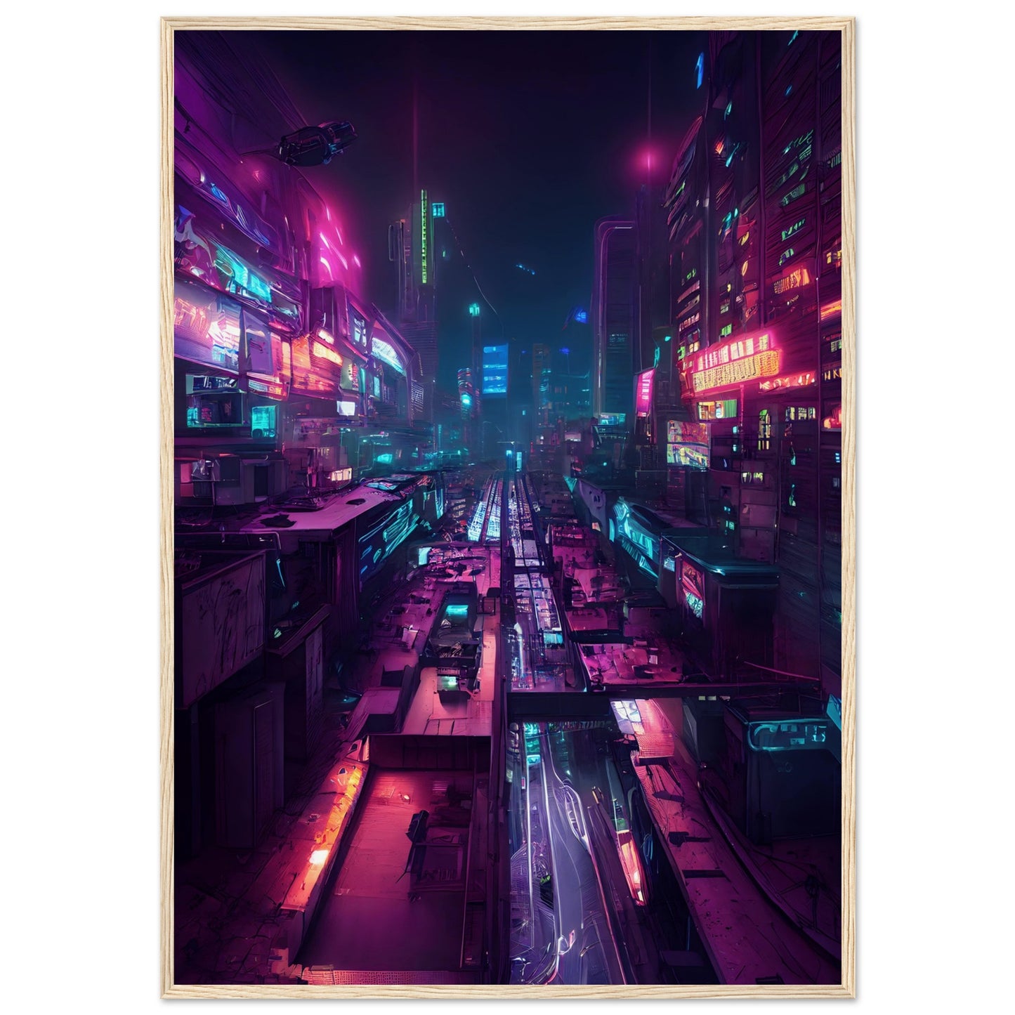 Cyberpunk city