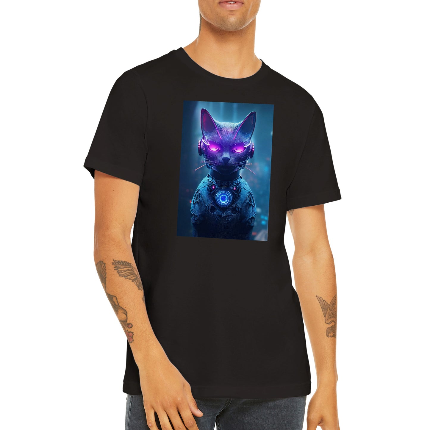 Cyberpunk Cat T-shirt