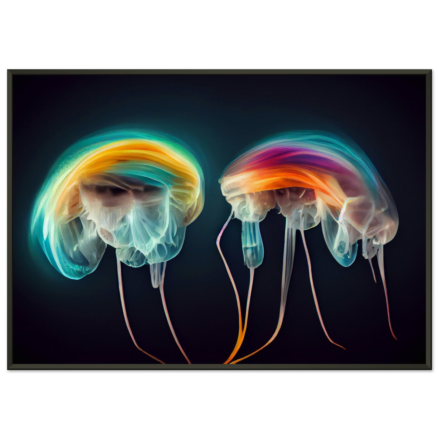 Colorful jellyfish