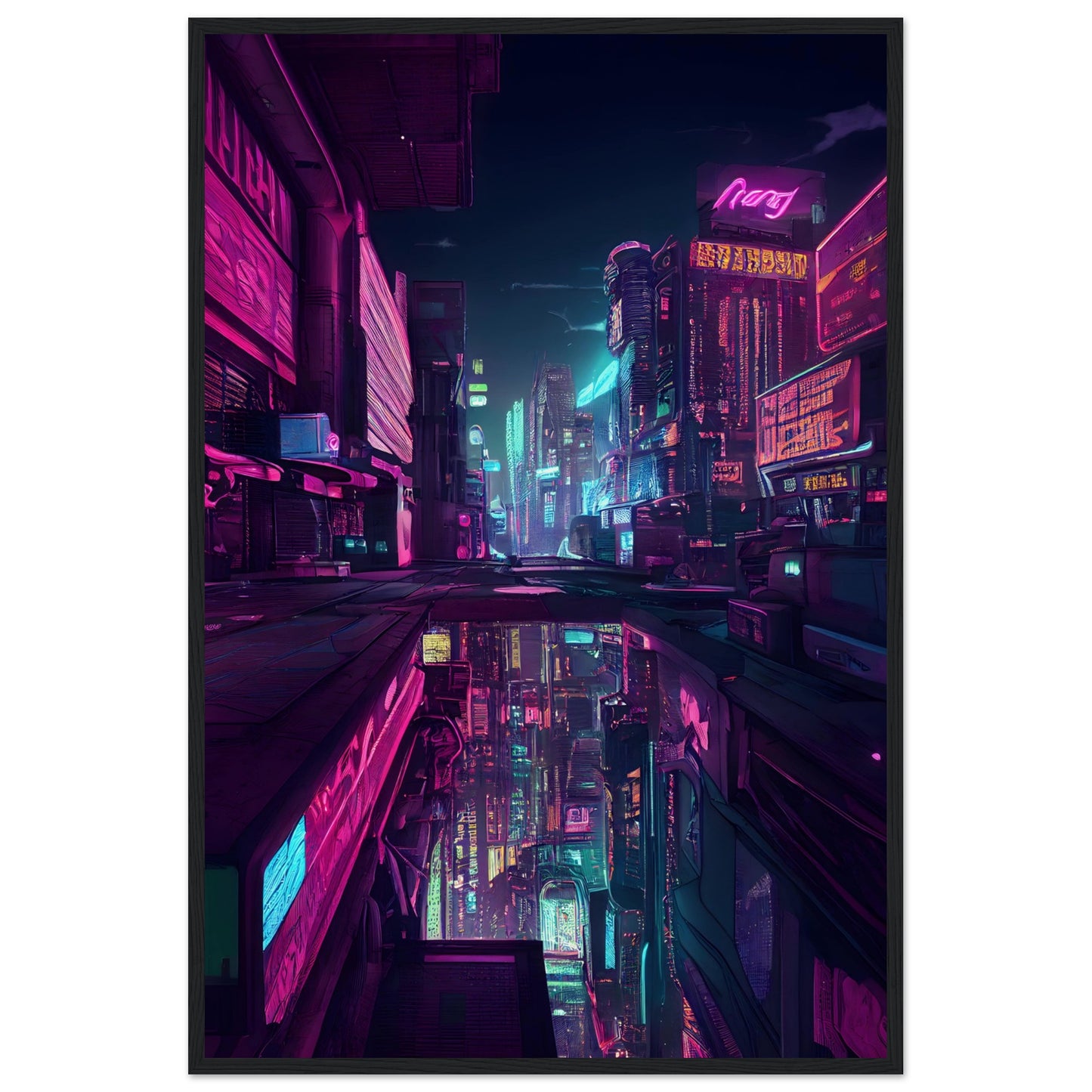 Cyberpunk city