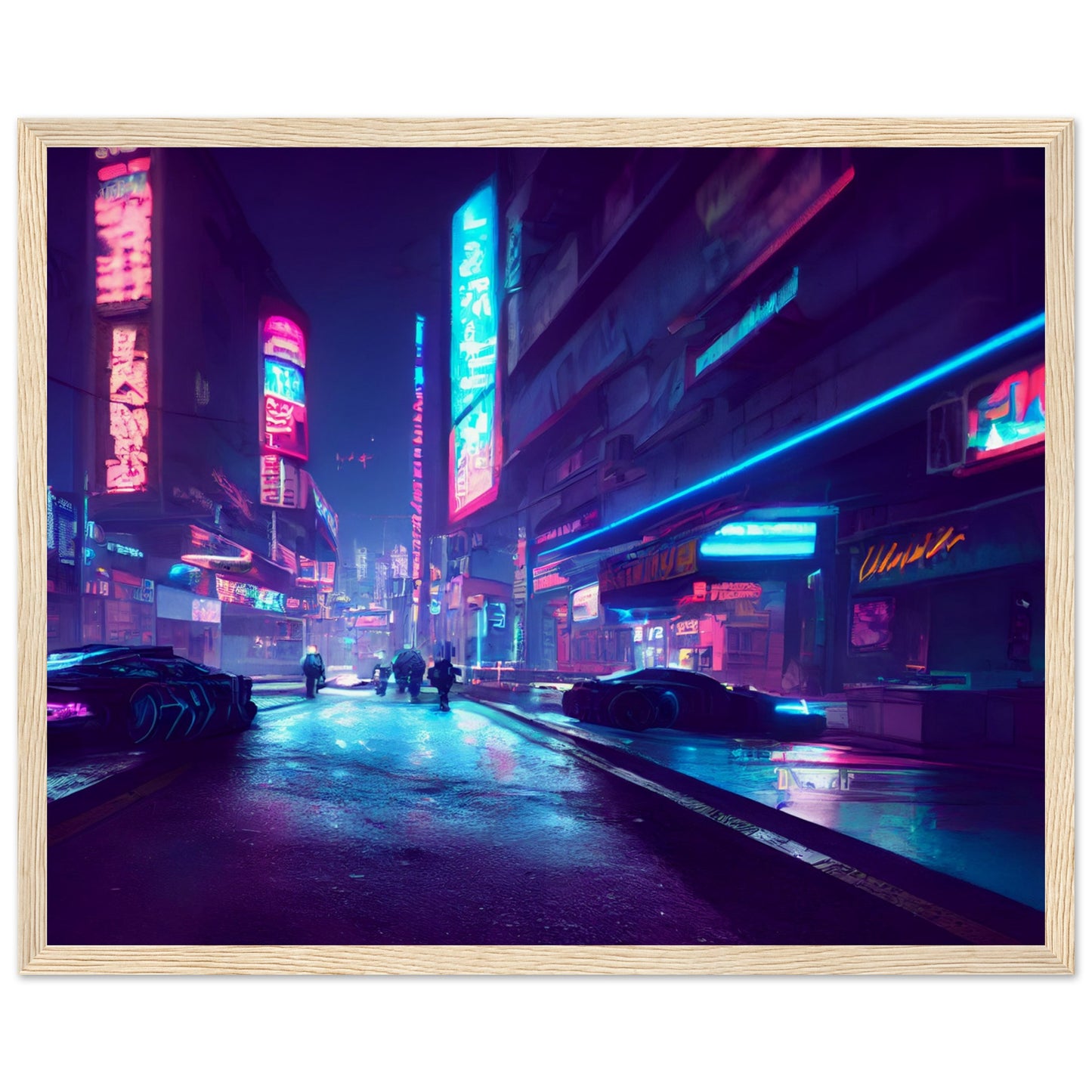 Cyberpunk city