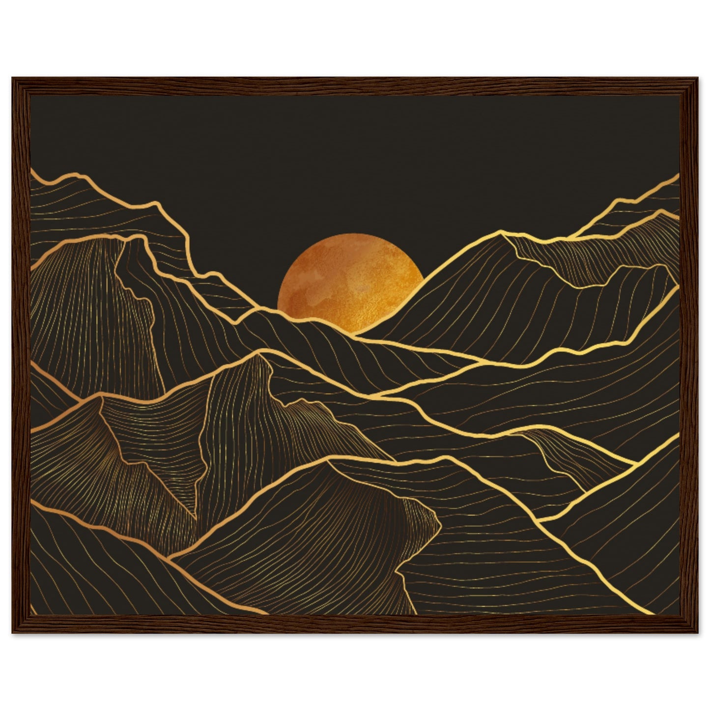 Golden mountains