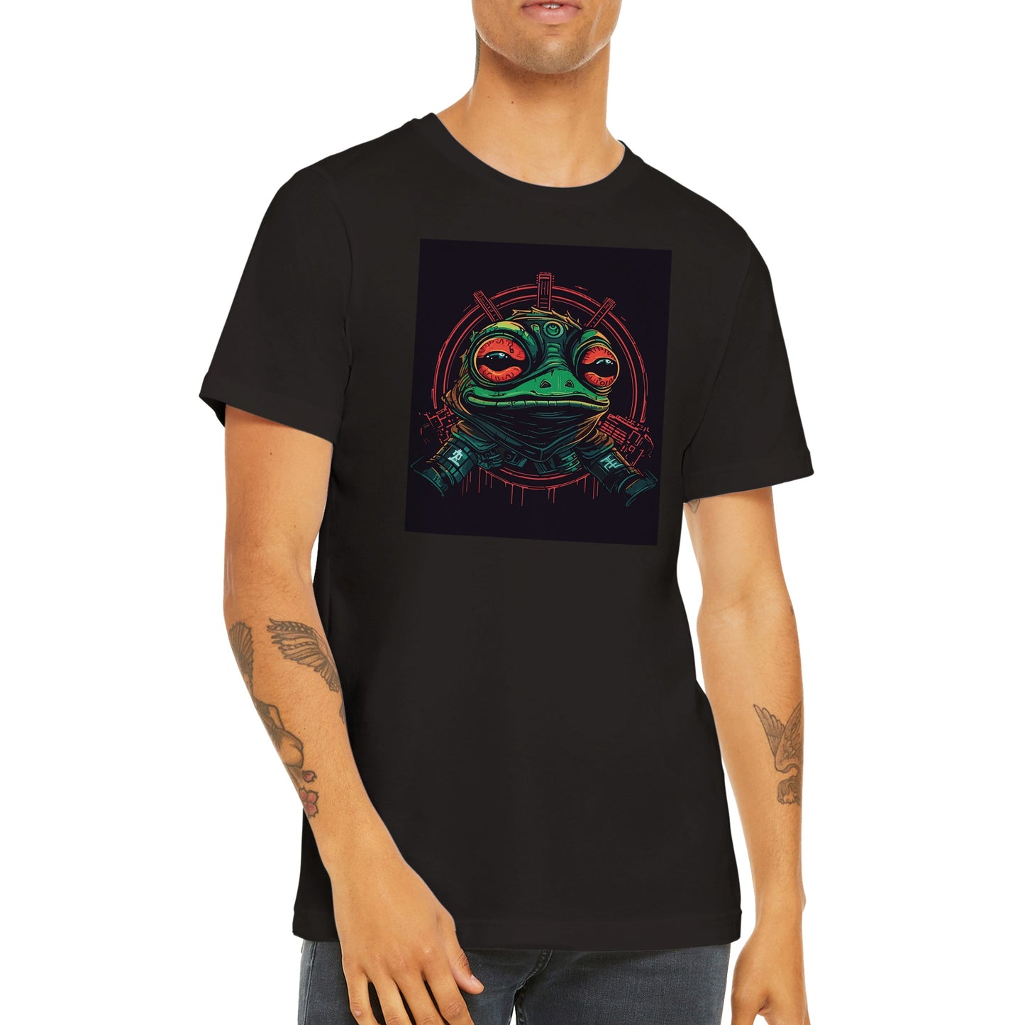 Cyberpunk Frog T-shirt