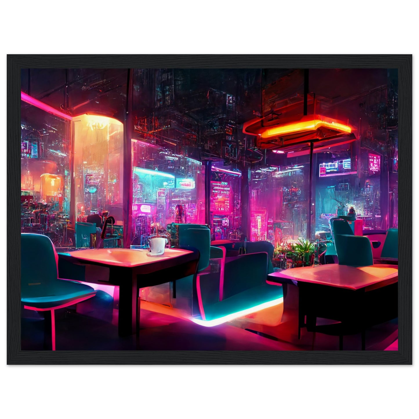 Cyberpunk Cafe