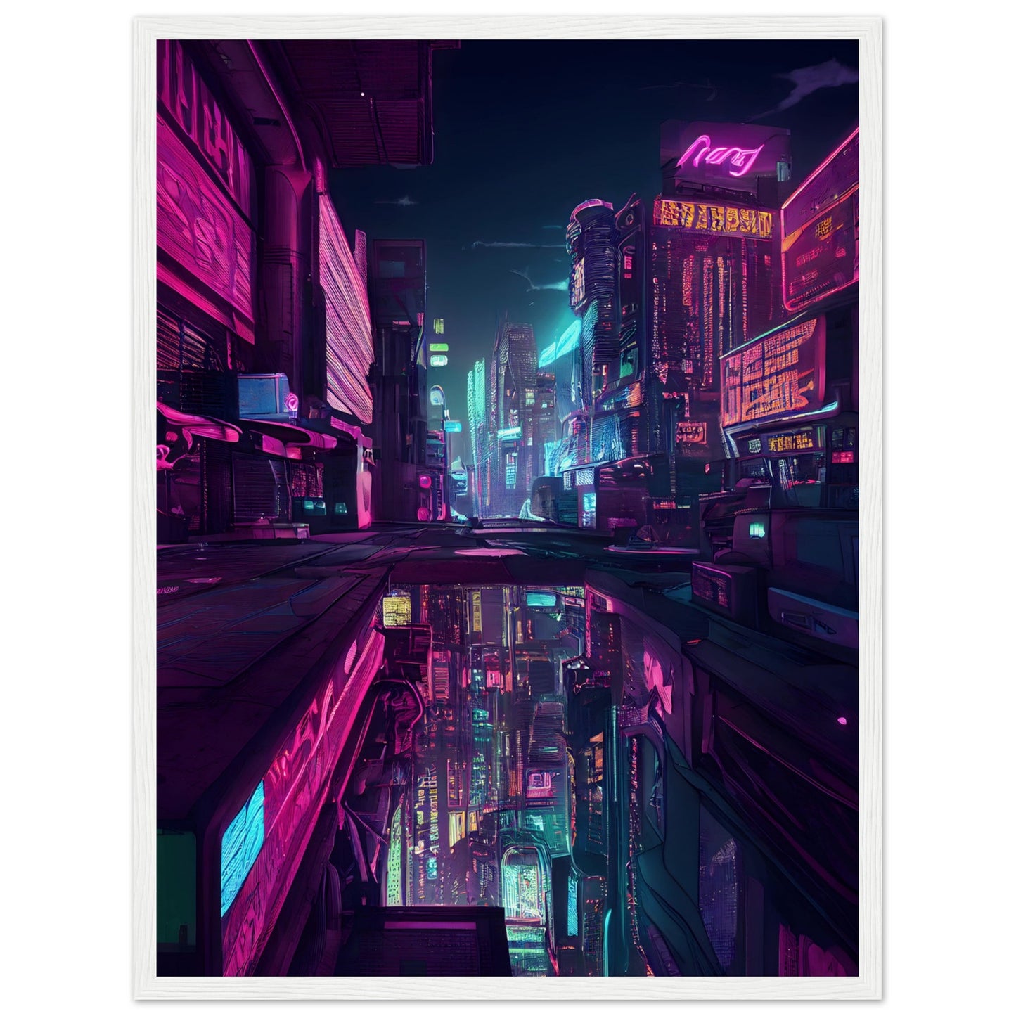 Cyberpunk city