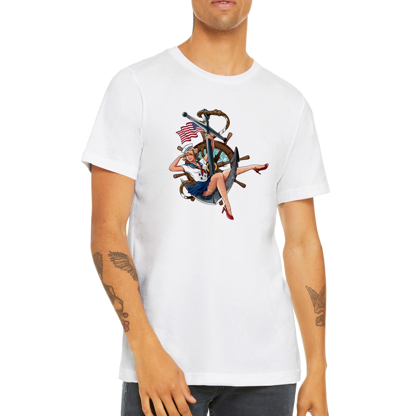 Pin-up Sailor T-shirt