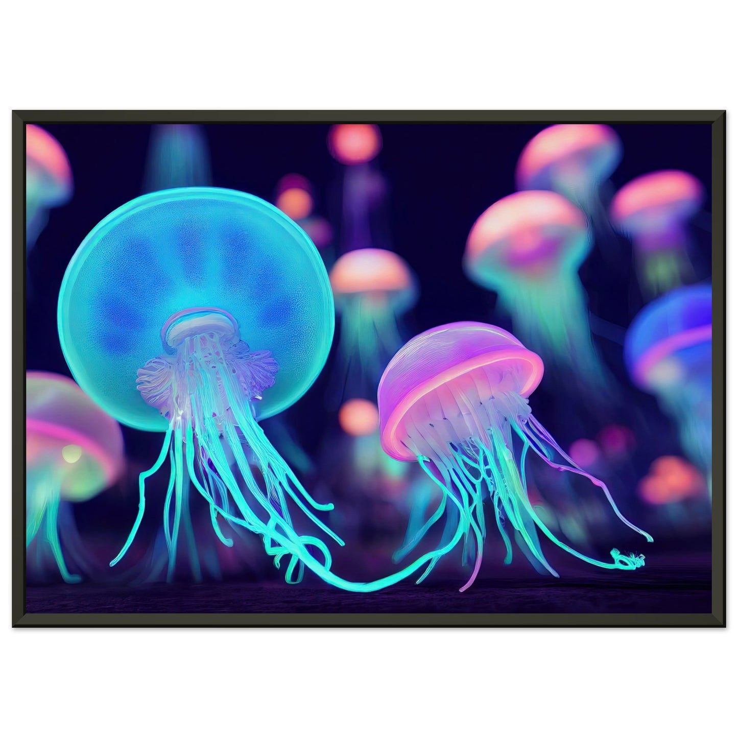 Colorful jellyfish