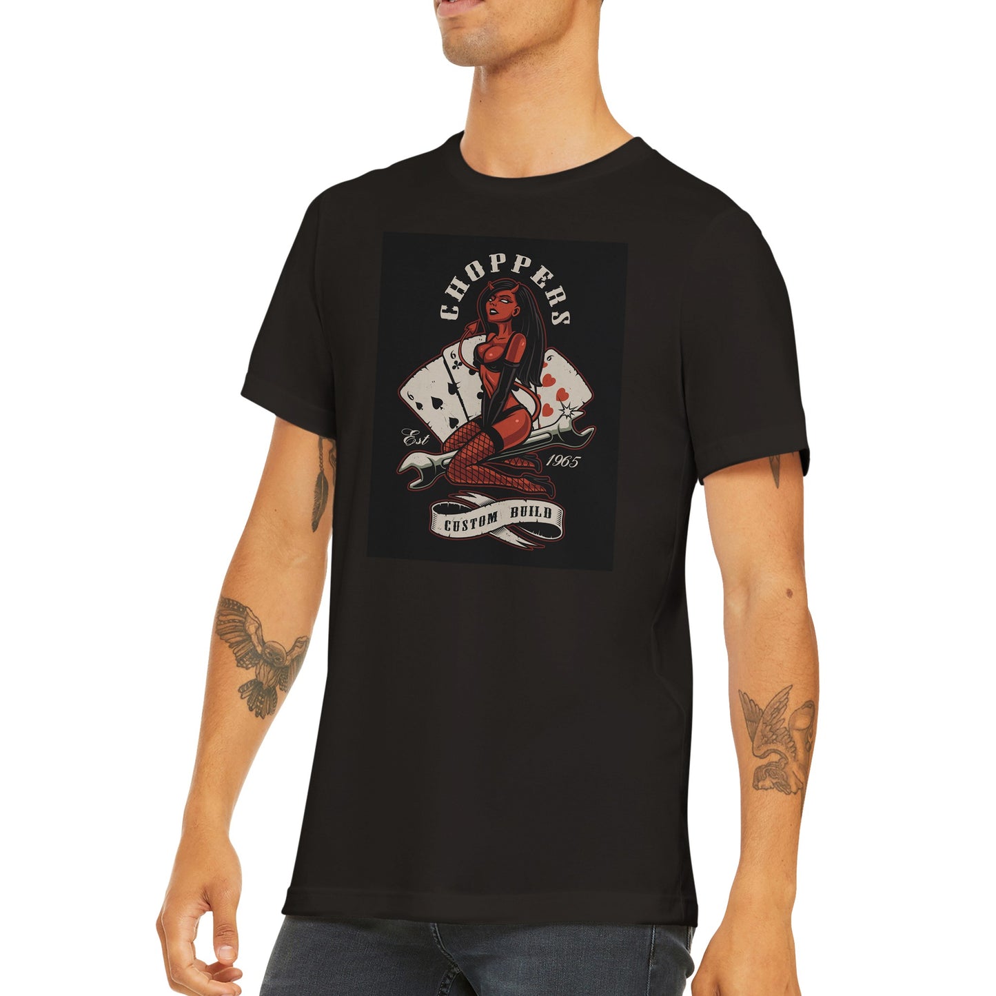 Choppers Pin-up Devil T-shirt