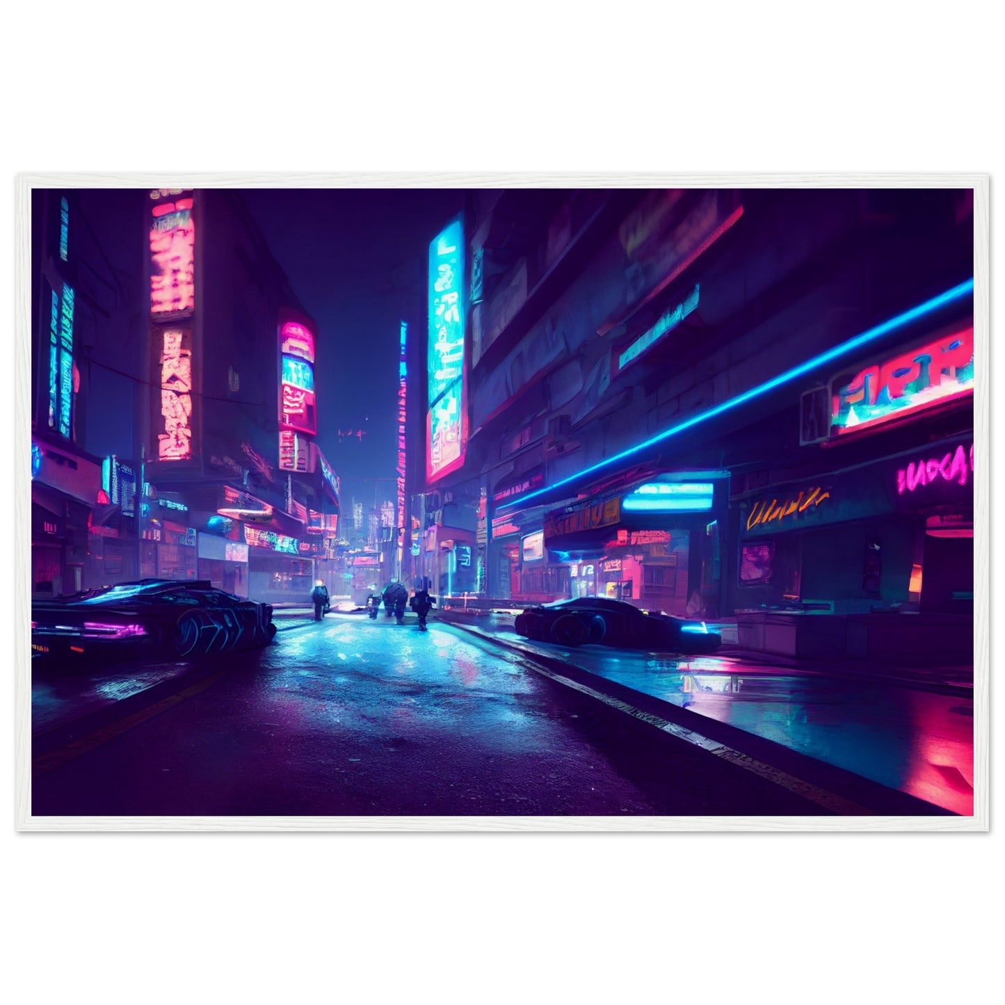 Cyberpunk city