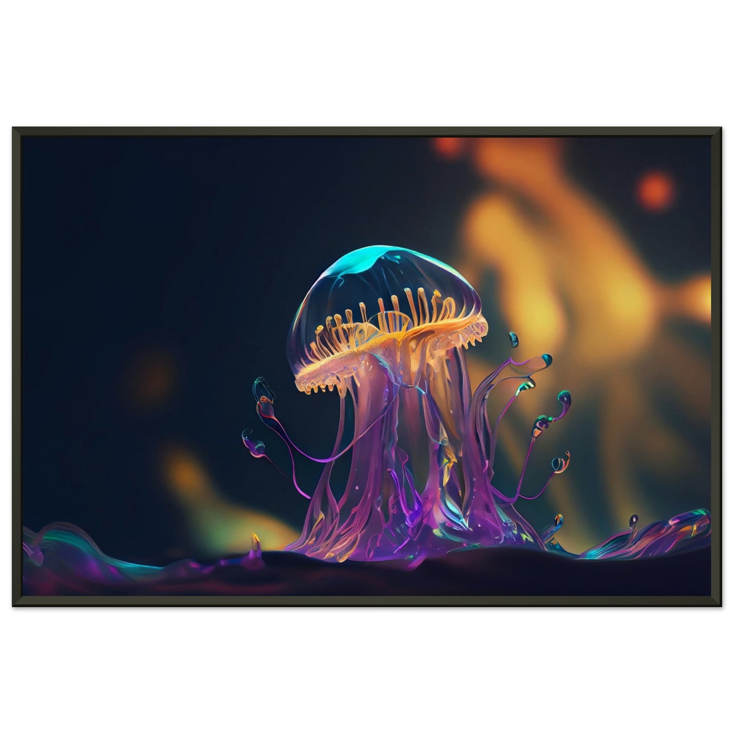 Colorful jellyfish