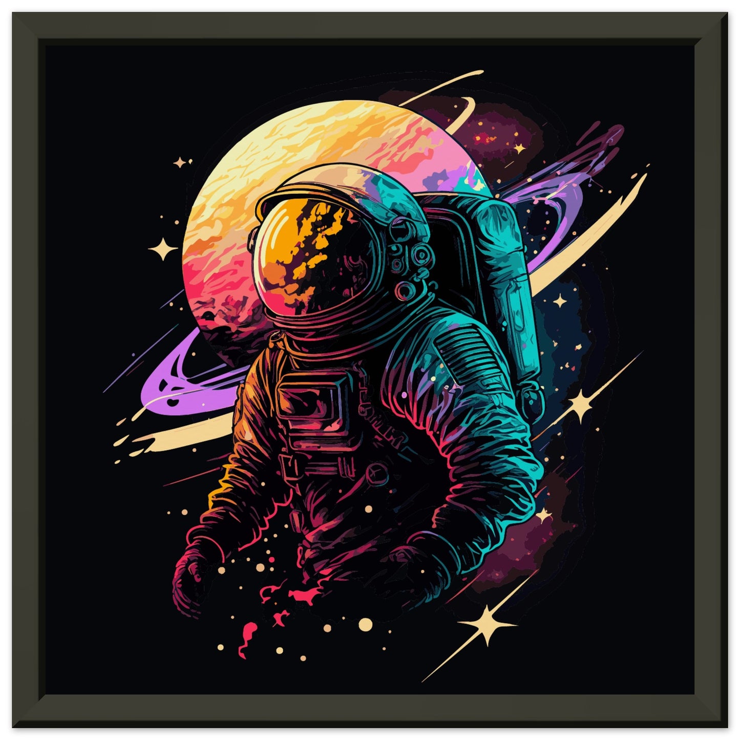 Astronaut in outer space