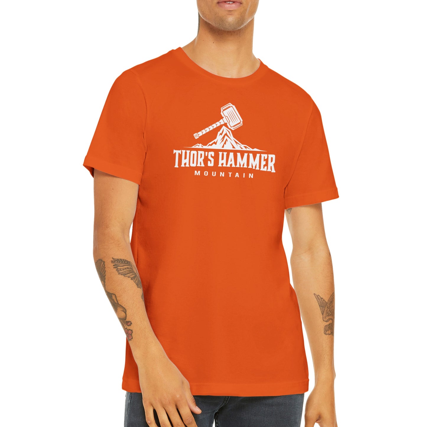 Thors hammer mountain T-shirt