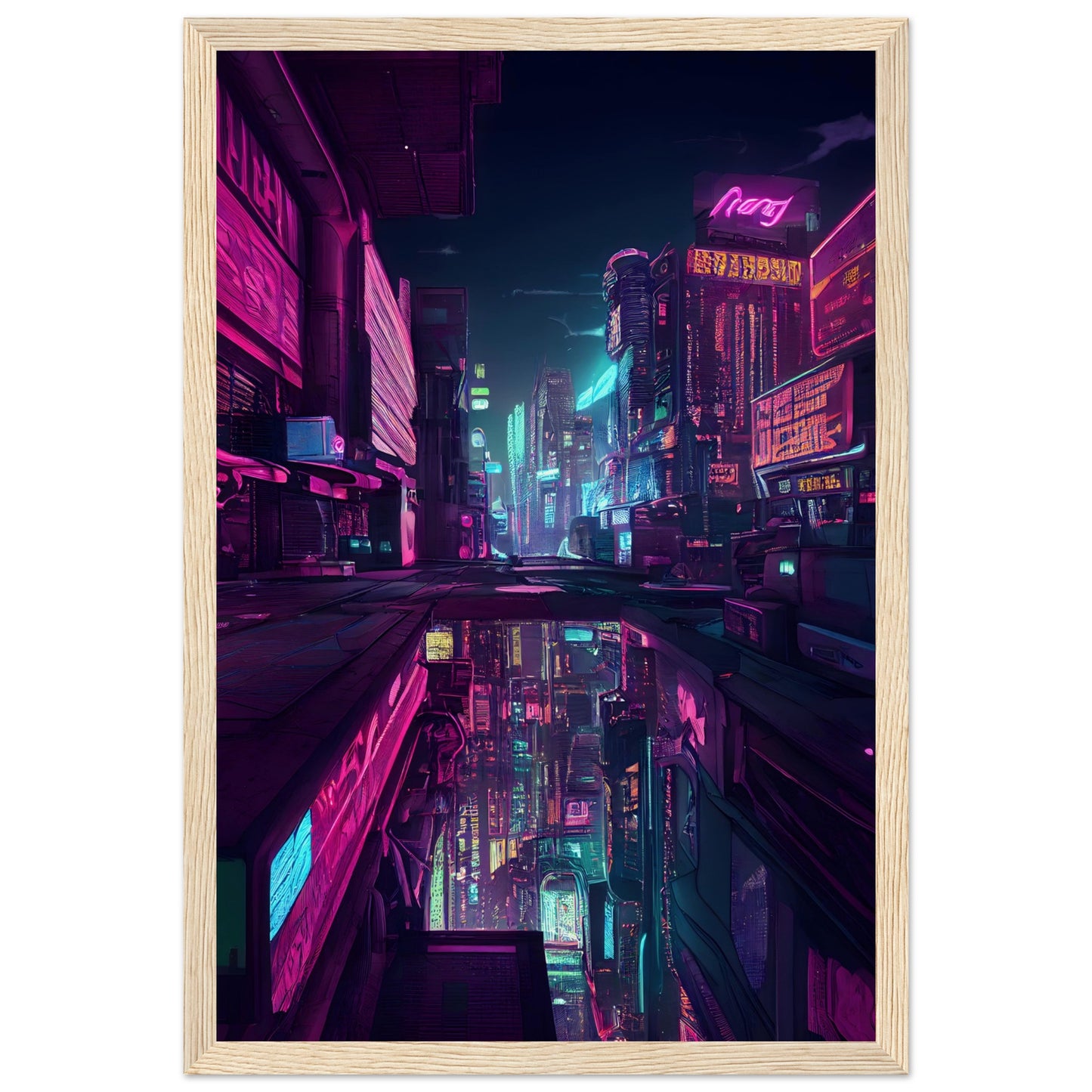 Cyberpunk city