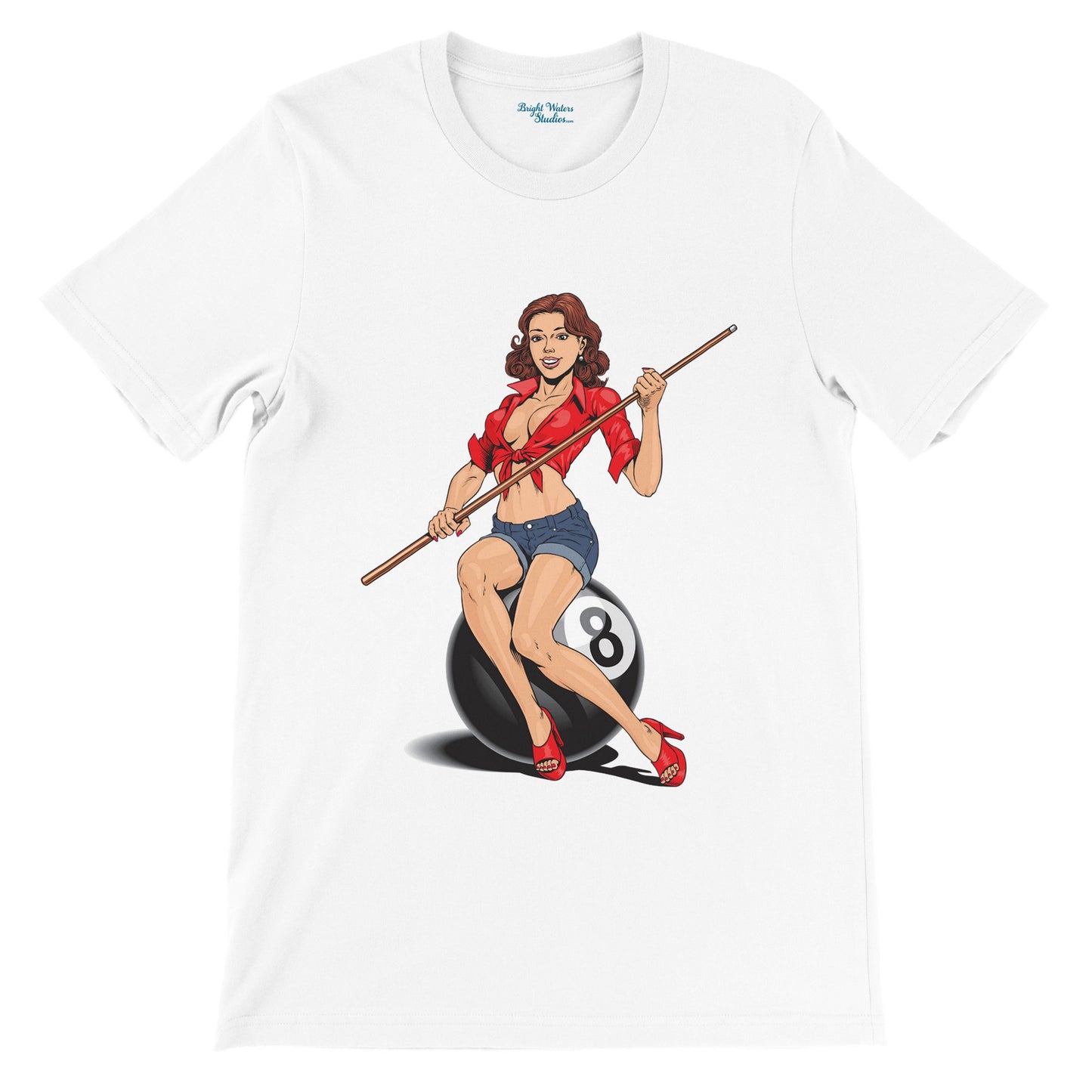 Pin-up 8 ball T-shirt