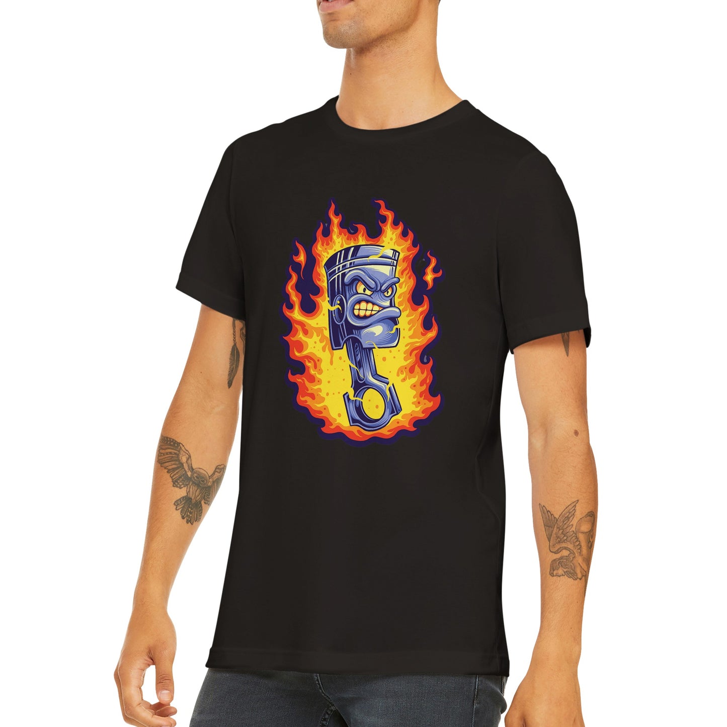 Piston on Fire T-shirt