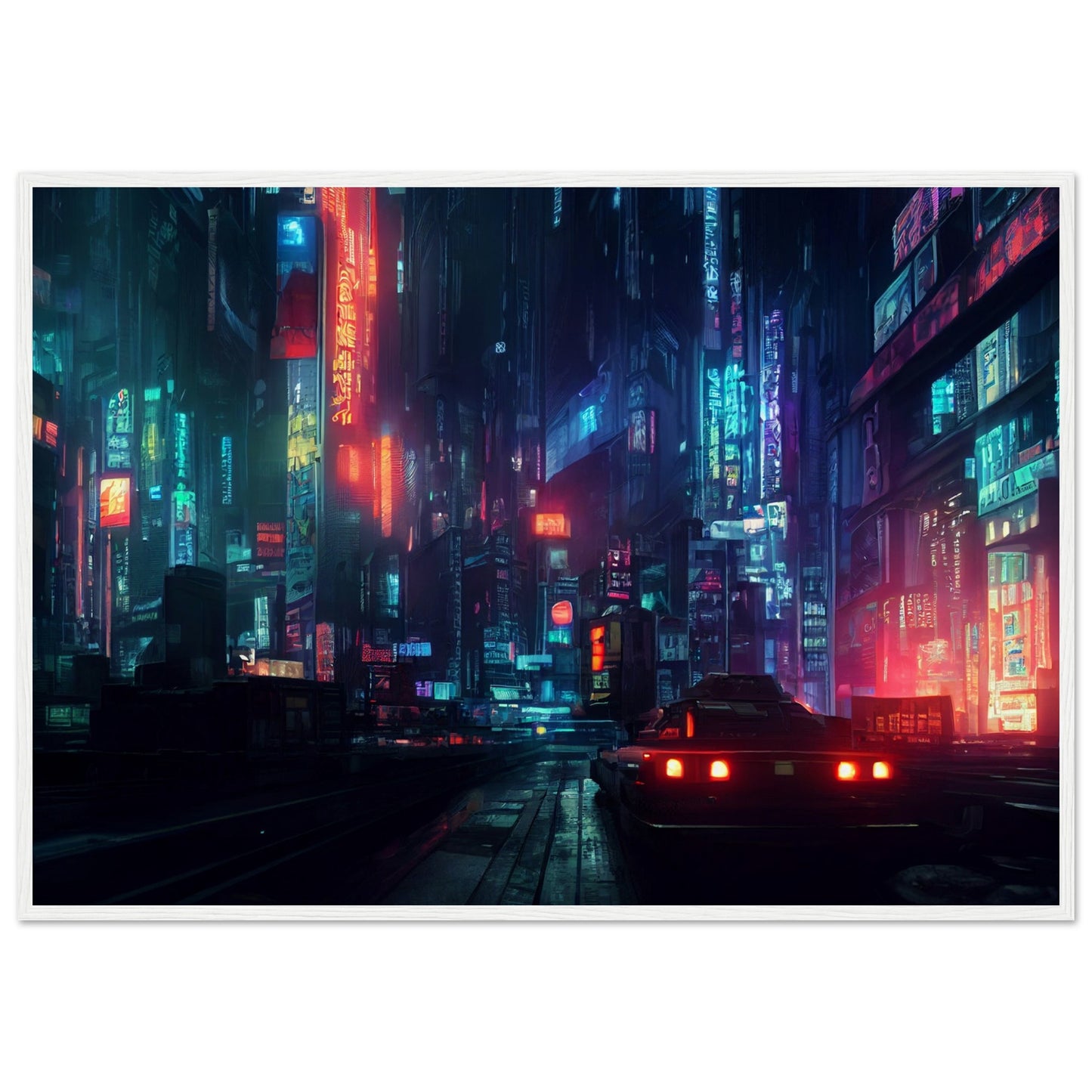 Cyberpunk city