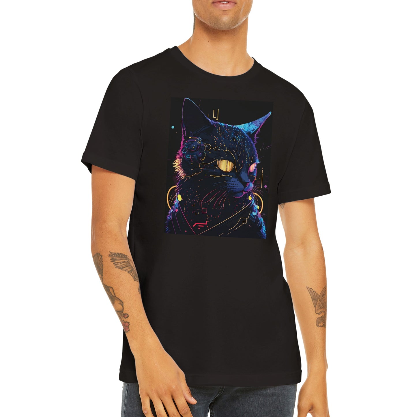 Cyberpunk Cat T-shirt