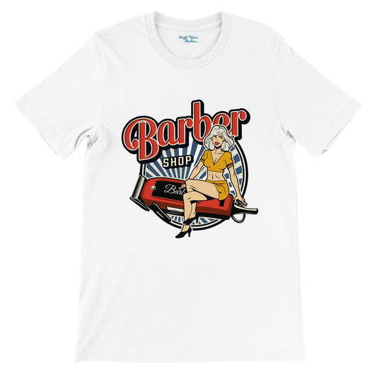 Barber Shop Pin-upT-shirt