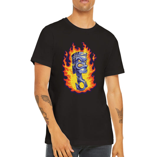 Piston on Fire T-shirt