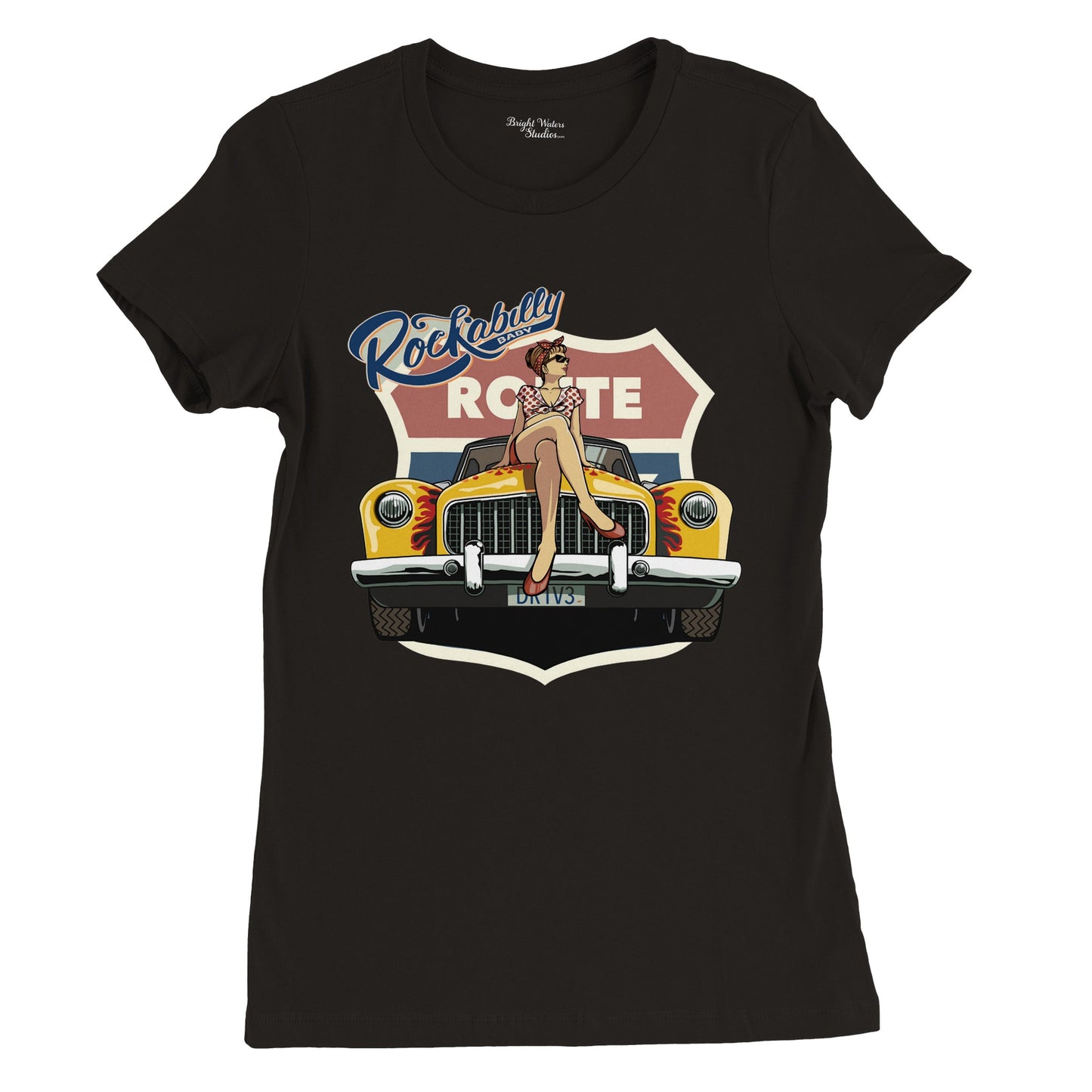 Rockabilly Baby Womens T-shirt