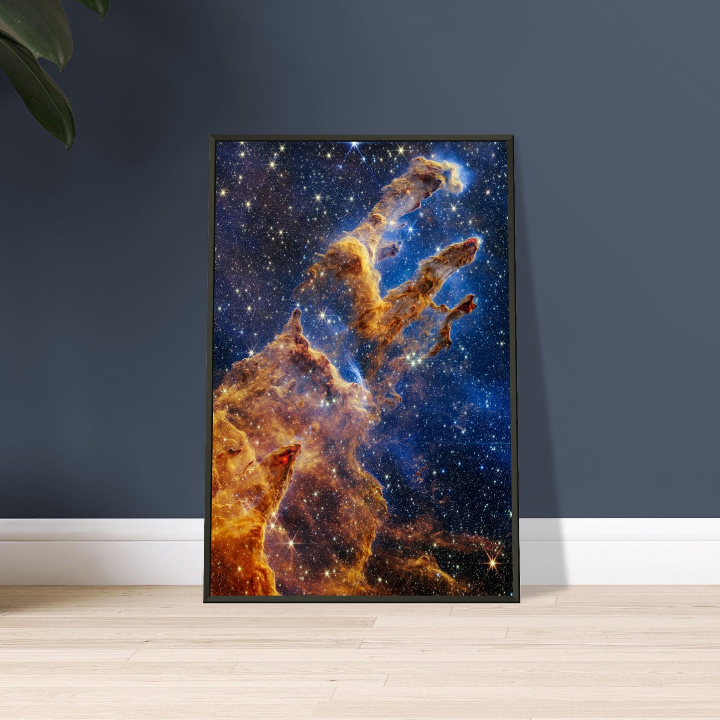 The "Pillars of Creation" within the Eagle Nebula